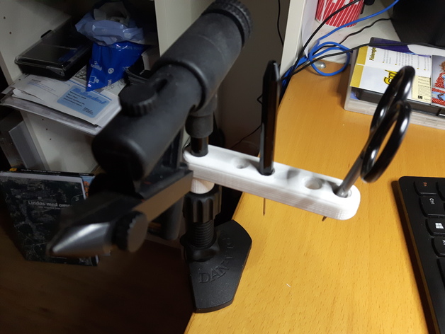Fly tying vise tool arm for Danvice