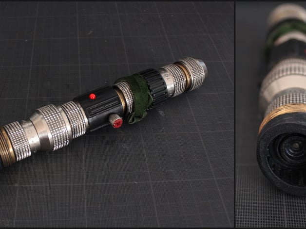 DIY Lightsaber with real steel
