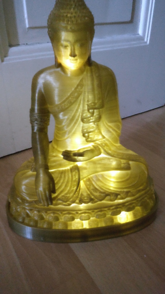 holed Hires Buddha (fixed casting marks on Thailand Buddha by stronghero)