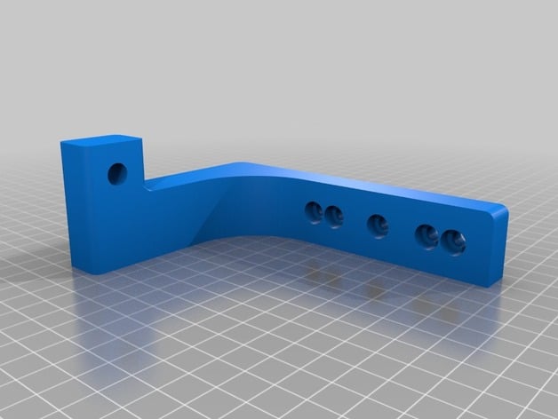 Small Arm Bracket for "Little Dipper" homebrew SLA 3D printer