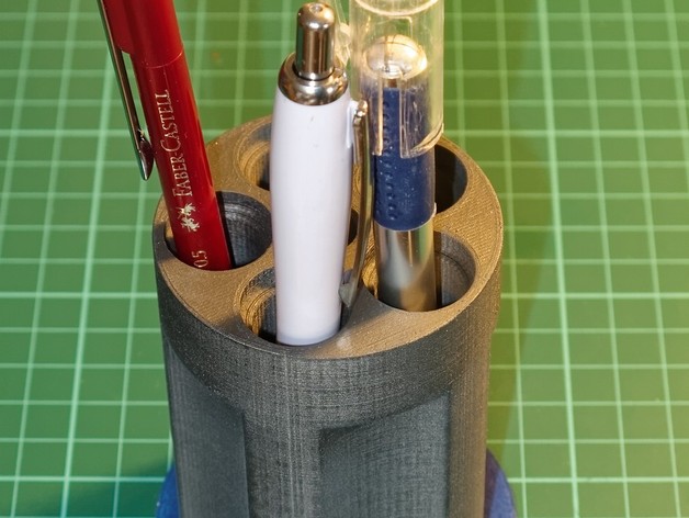 Revolver Barrel Pencil Stand