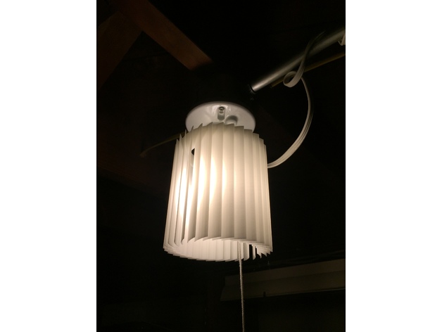 Squirrel Cage Fan Lampshade By Dleppik Thingiverse