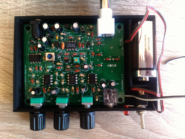 Airband receiver kit box