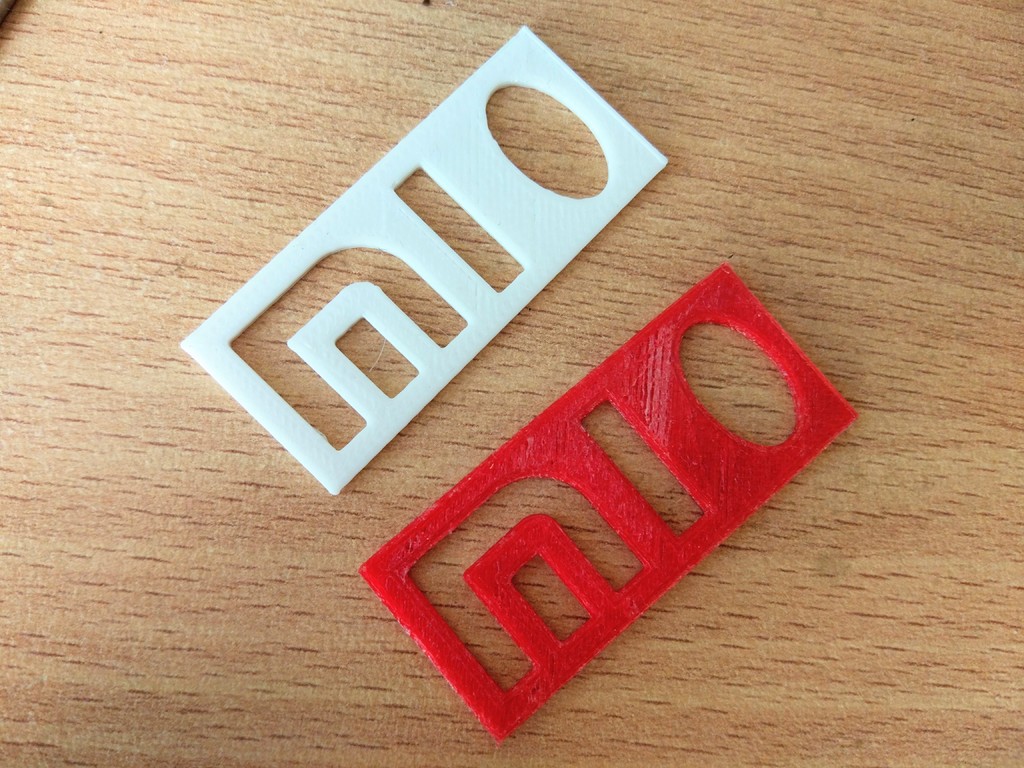 Xiaomi logo keychain