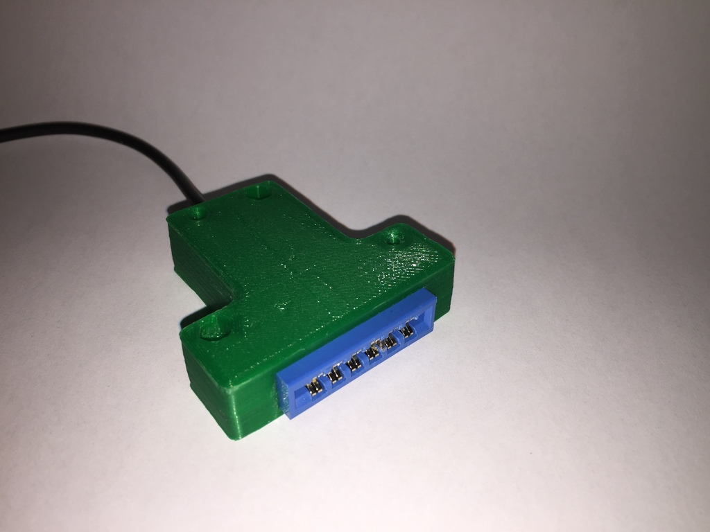 Commodore Datasette Connector Backshell