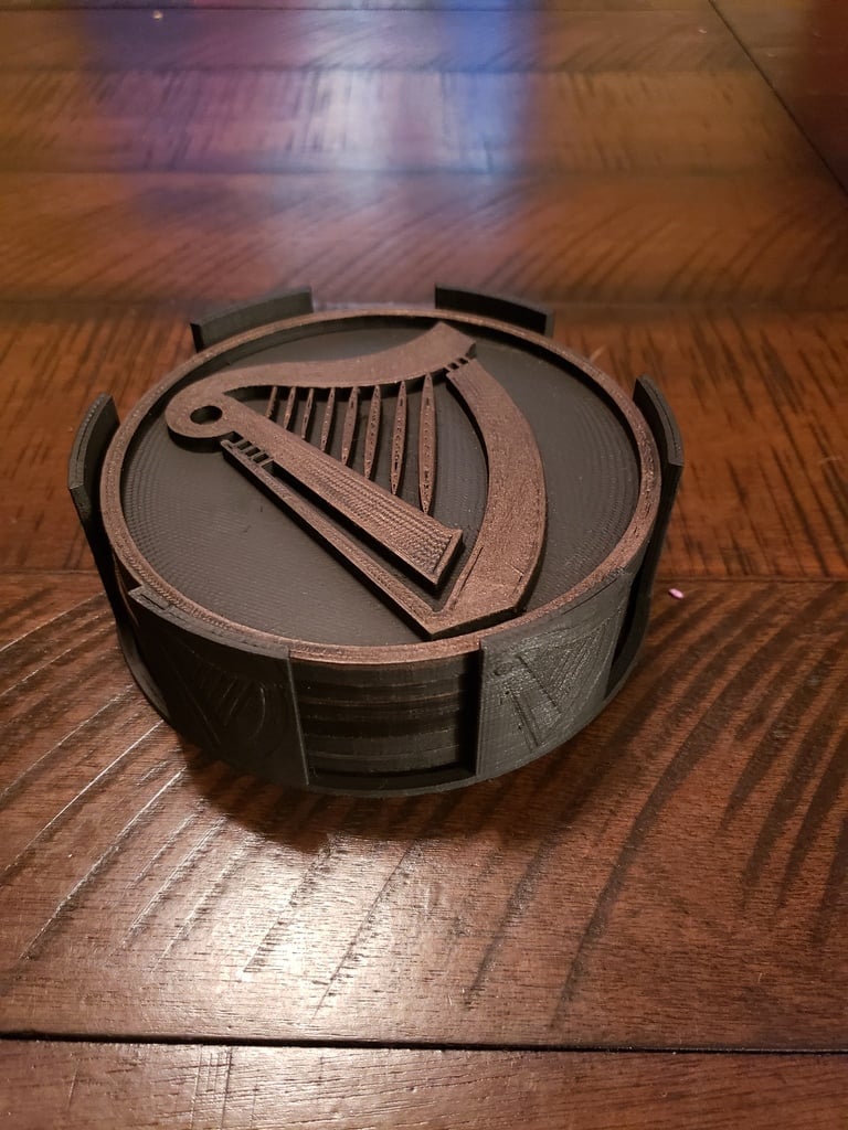 Guinness Coasters and Caddy