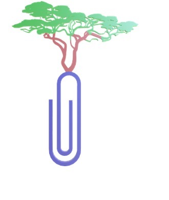 tree paper clip