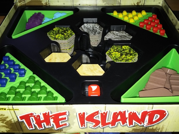 The Island game organizer