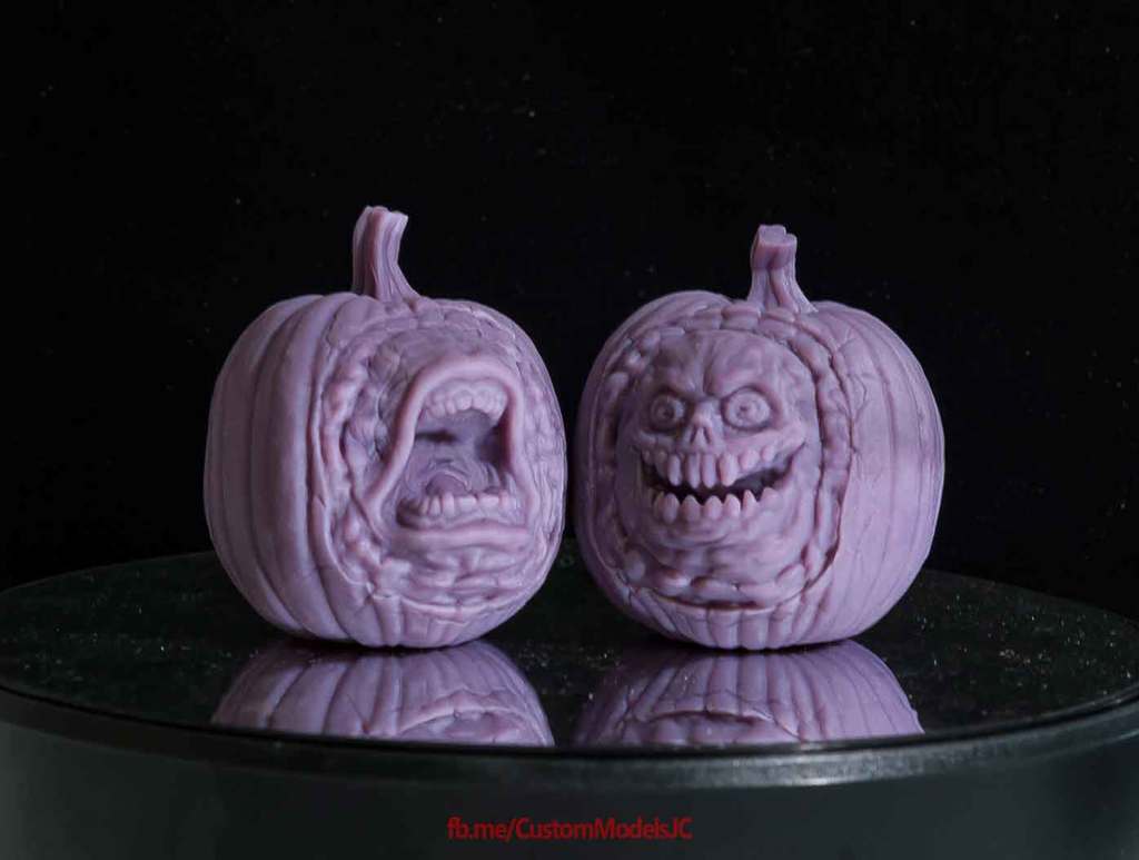Creepy Pumpkin Heads - Set A