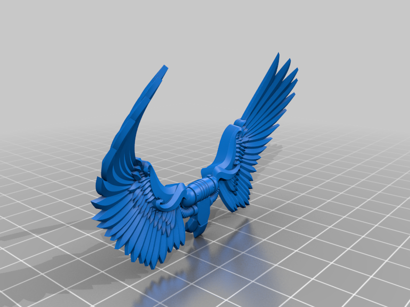 Flying Space Nun Wings