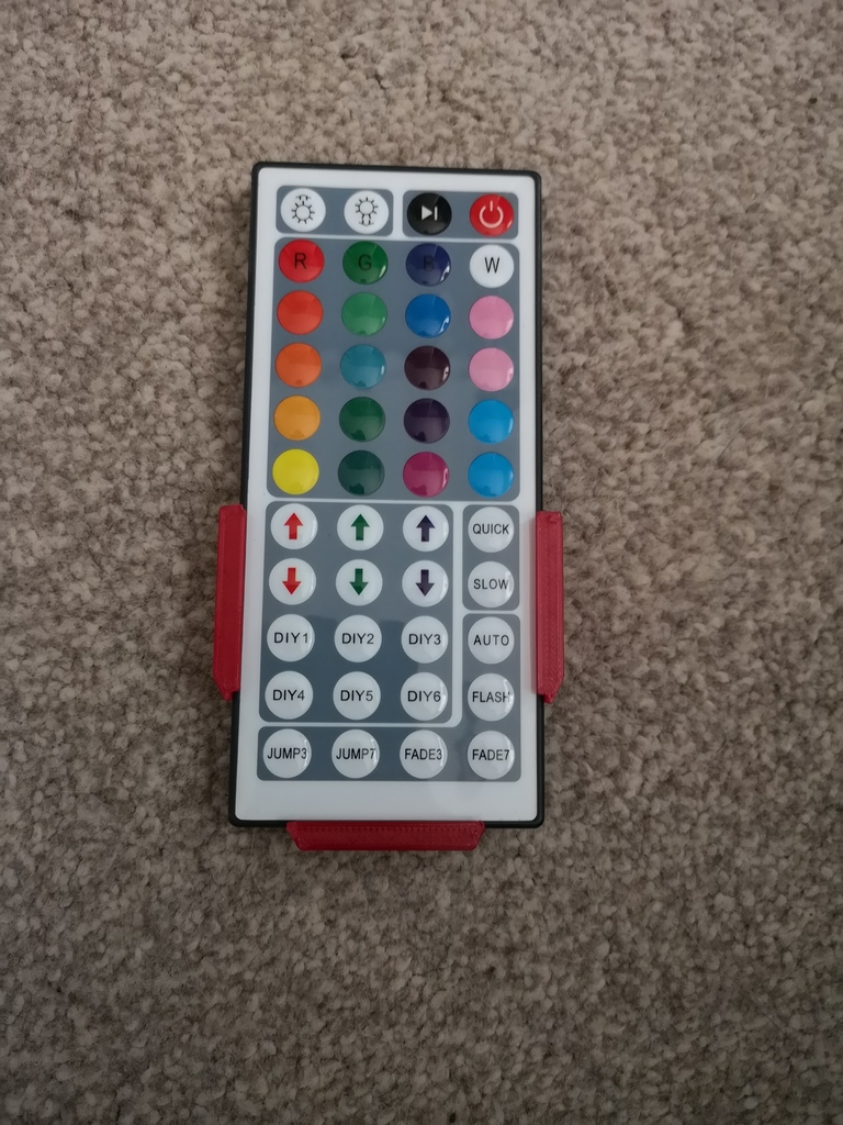 RGB LED remote holder