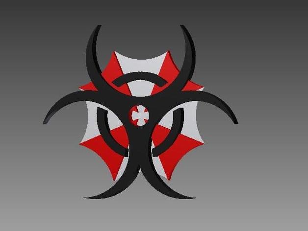 STL file Umbrella Corporation, Totem, Trophy, Residual Evil