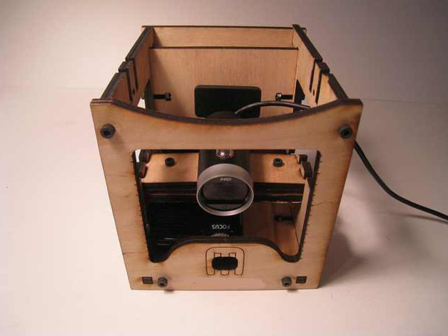 Makerbot 3D Scanner v1.0 Lasercut Parts!