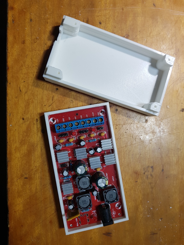 Power supply box for dds signal generator
