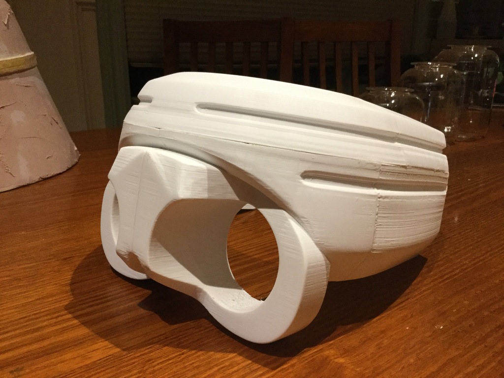 JP Night Vision goggles hood cut for easy printing