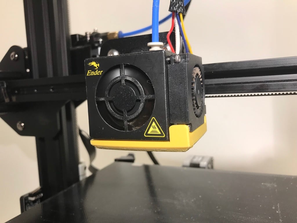 Creality Ender 3 part cooling fan duct