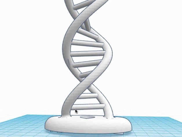 DNA helix stamp