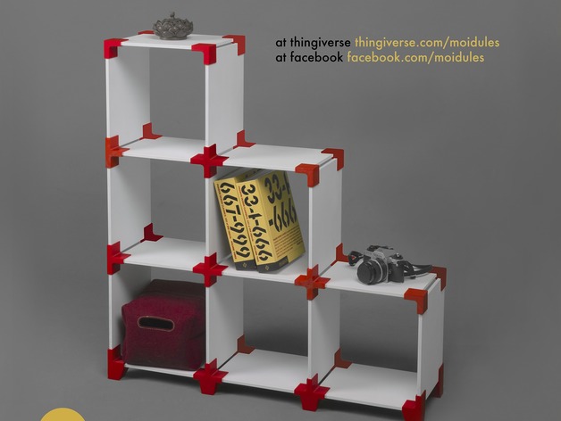 Moidules Create Your Own Custom Made Shelving System At Home By