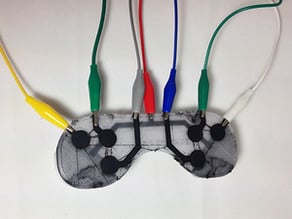 Makey-Makey Game controller made with Proto-Pasta Conductive PLA