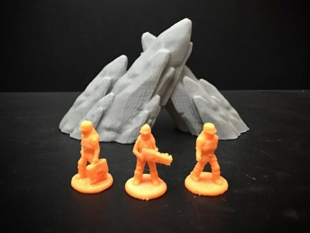 Image of Asteroid Miners (18mm scale)