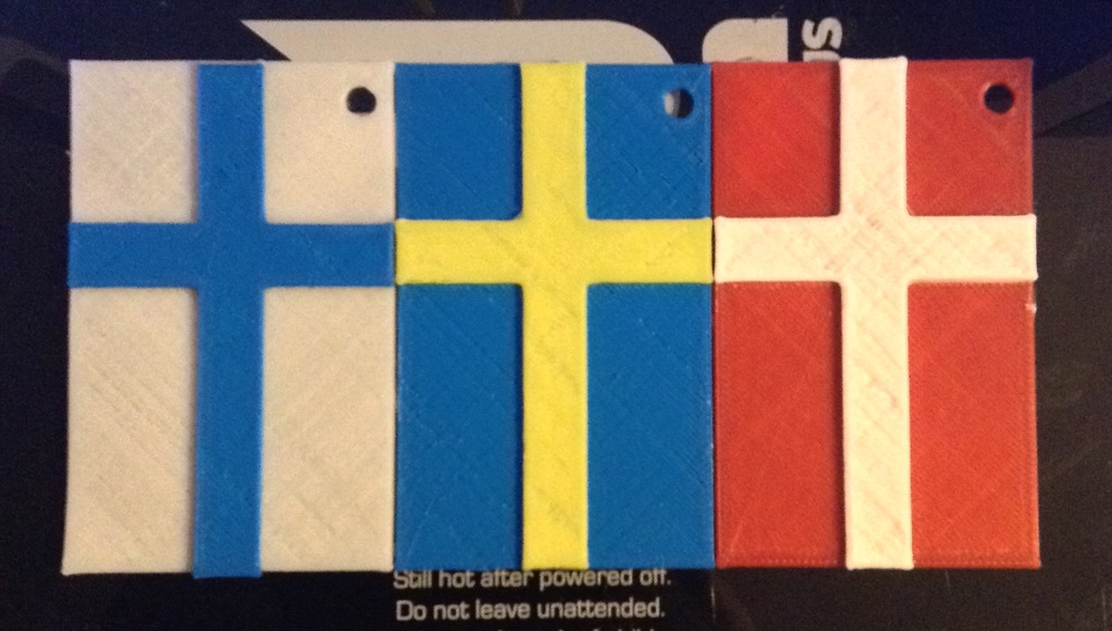Danish/Swedish/Finnish Flag