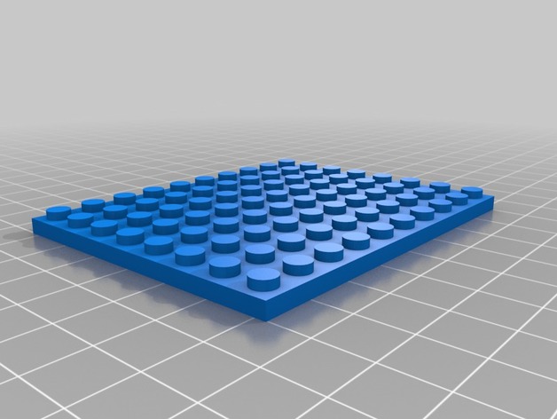 10 by 8 lego plate brick