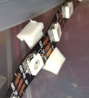 2 in 1 LED Strip mounting bracket - Up & Down Angle