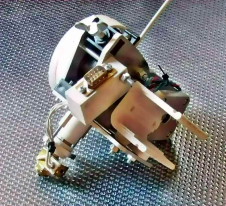 Fast-clamp mounting for original K8200/3Drag extruder