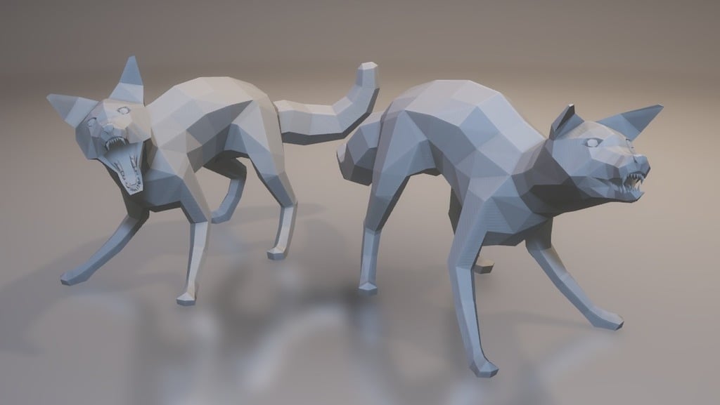 Wild Foxes (LowPoly)