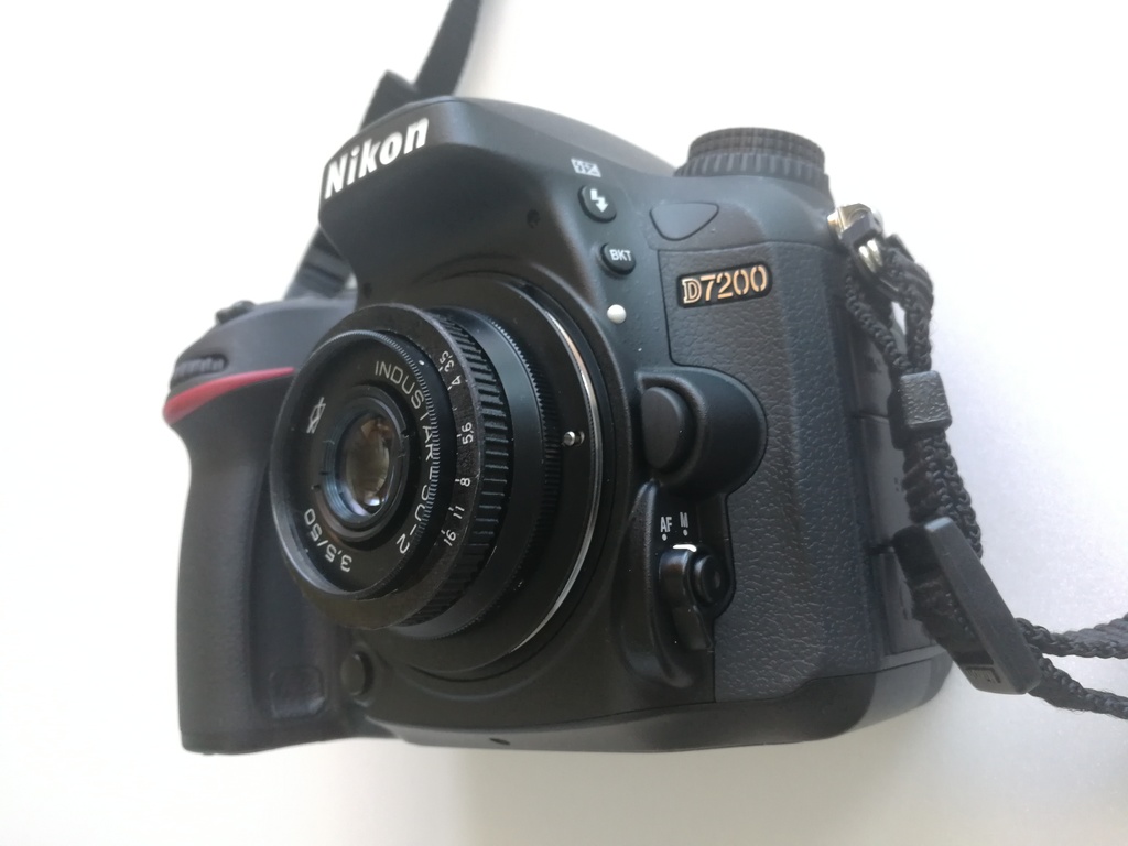 Industar 50mm f3.5 Lens Nikon Infinity + Macro Modification 