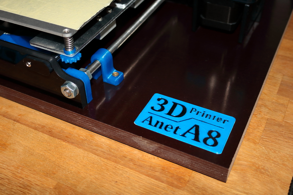 Anet A8 Printer Badge