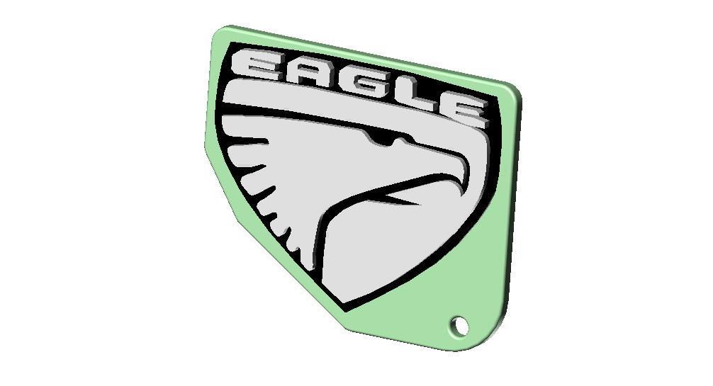 Eagle logo/keyring