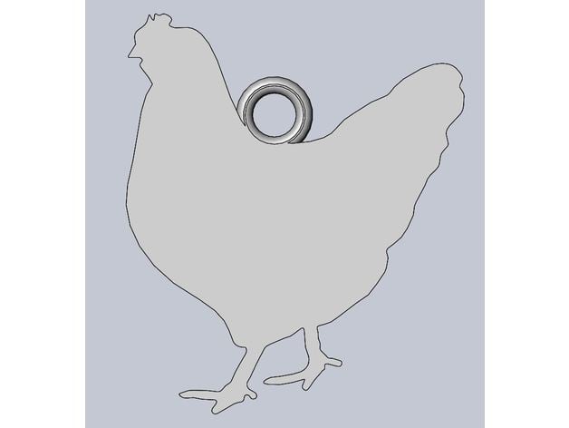 Chicken Necklace