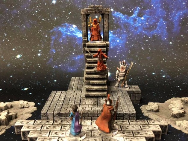 Image of ScatterBlocks: Ruined Portal (28mm/32mm scale)