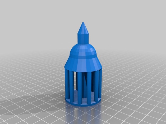 My Customized FIXED! - Tower with columns and cupola - as your wish