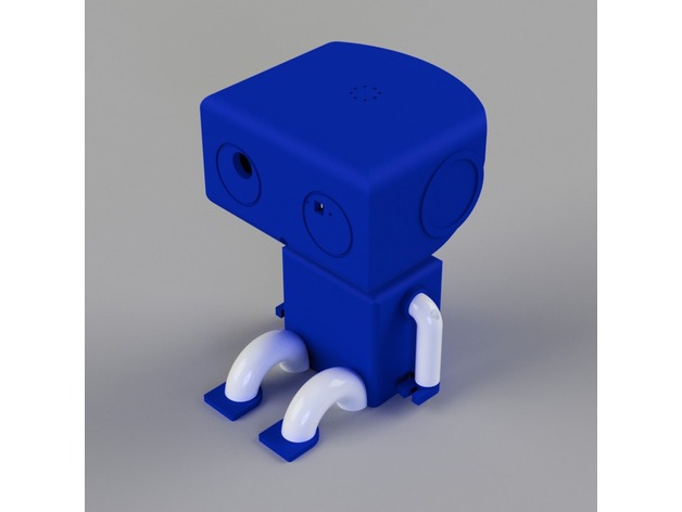 Boxty: Desktop Robot Friend (Pan and Tilt with Pixy, Webcam, and Laser)