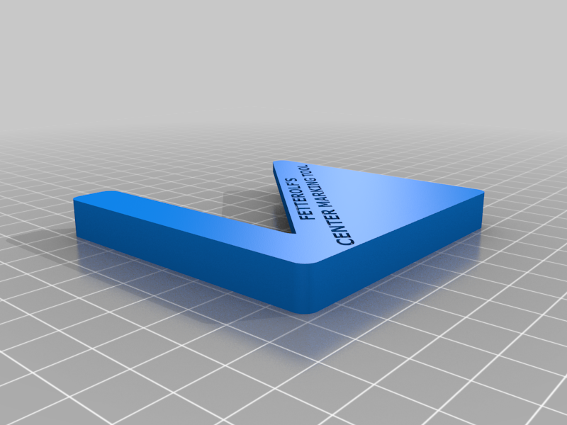 Fetterolf's Center Marking Tool