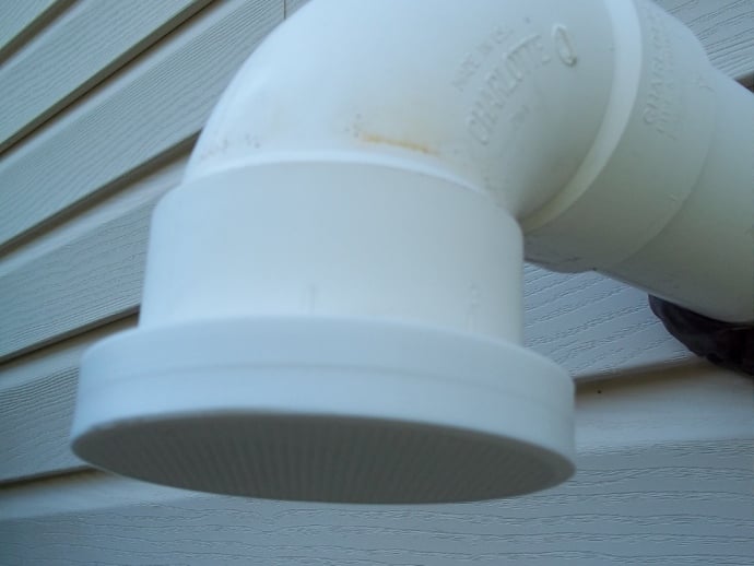 Vent or drain cap with integral screen
