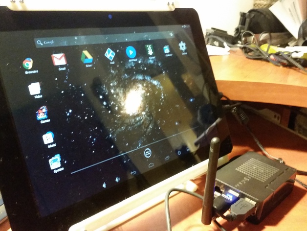 LCD touchscreen stand