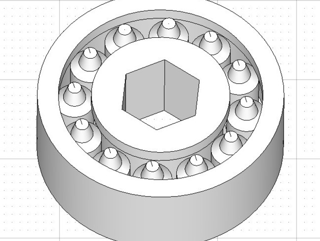 Wheel with Cylinder Bearings