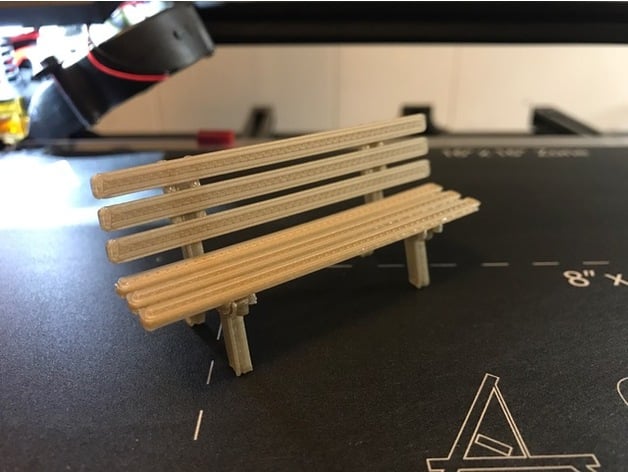 G Scale Bench