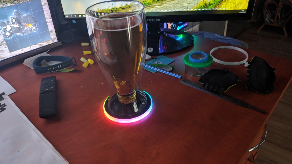 RGB LED Coaster