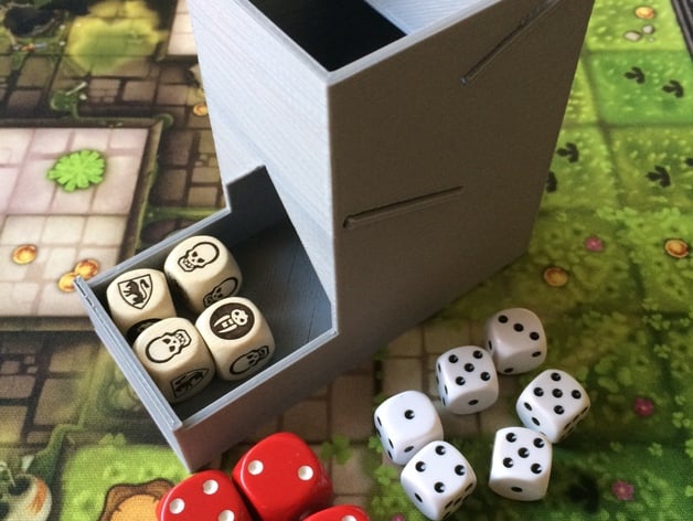 Tiny Dice Tower (no supports needed)