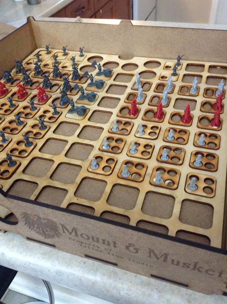 Eagles & Colours 10mm Risk Napoleonic Insert for Kallax Storage and Markers