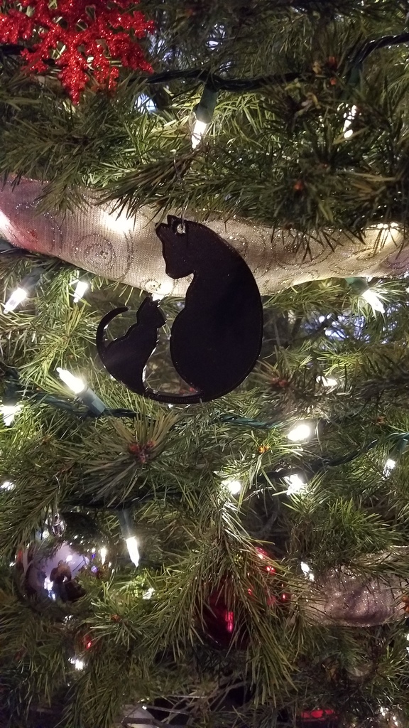 Simple Cat ornament