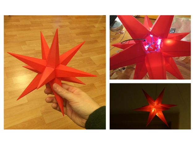 Christmas Star Puzzle 300mm