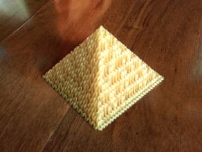 Hex maze pyramid