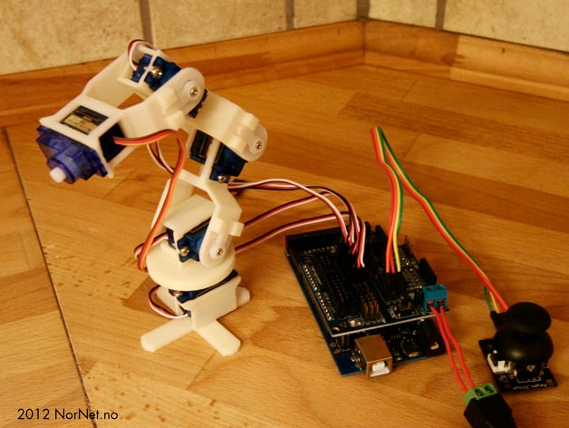 micro servo robot