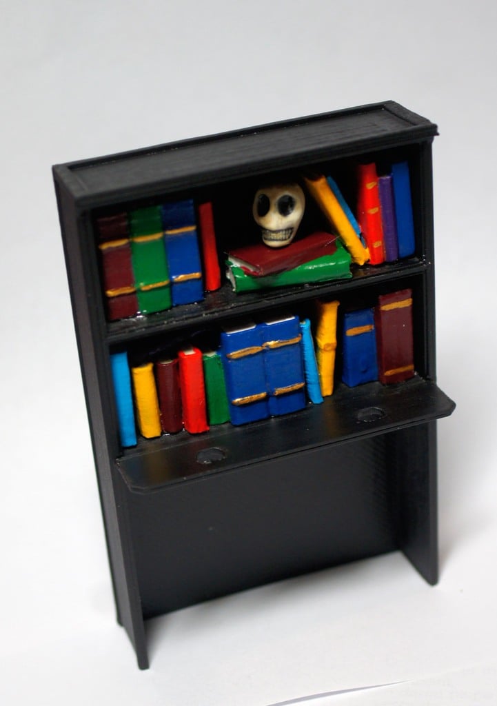 Addams Family Pinball Bookcase Mod