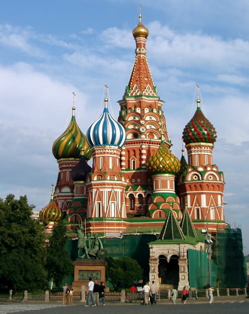 Saint Basil's Cathedral, Moscow, Red Square :: Храм Василия Блаженного